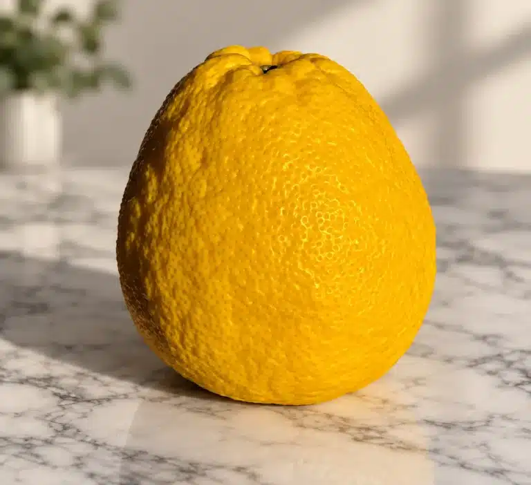 fruit du kinkonshui sur table en marbre
