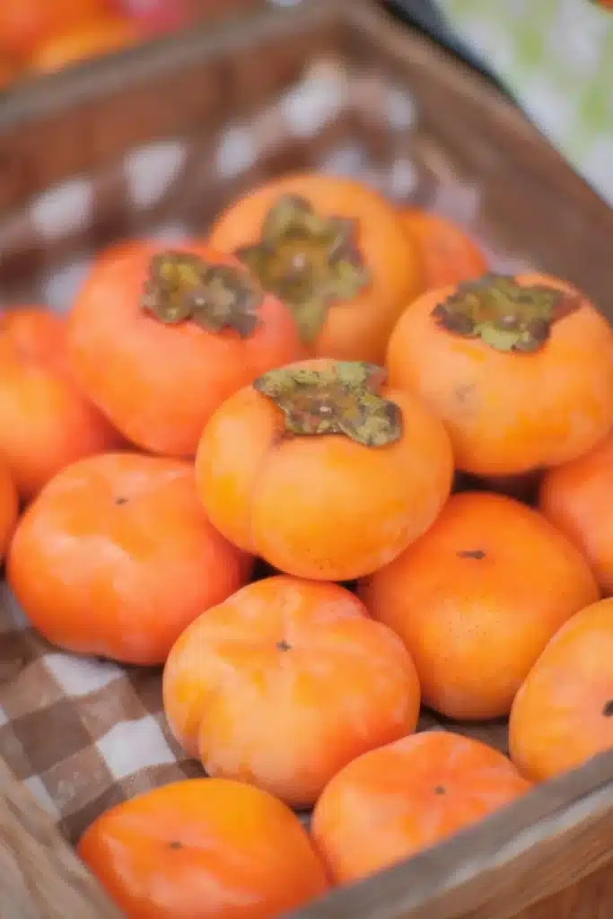 Kakis Kodagosho orange rouge mûrs